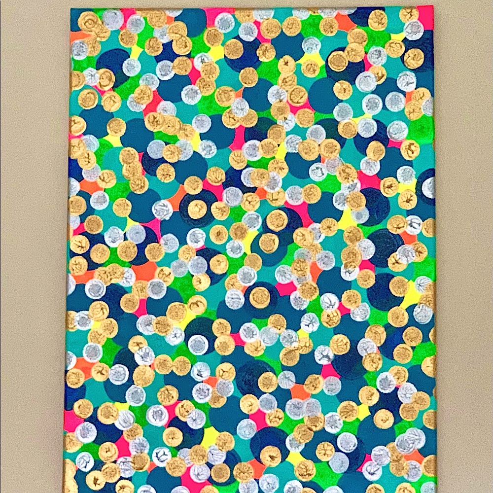 Original artwork - 20” acrylic painting by Marcela Bella